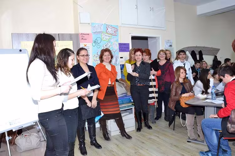 Модератори и организатори на празника
